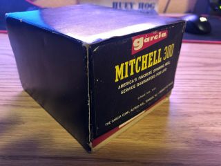 Vintage Garcia/Mitchell 300 Spinning Reel in Clamshell BOX 2