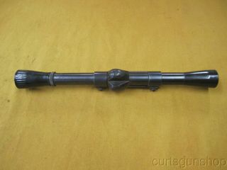 Vintage Weaver C4 Scope With Weaver Tip - Off Ring - 3/4 " Scope