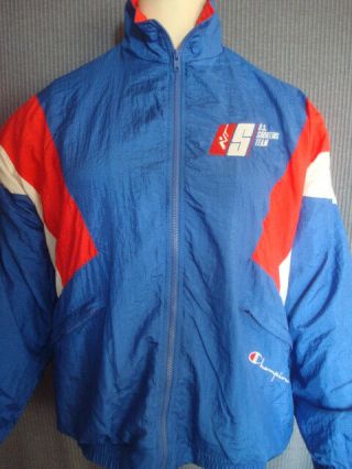 Rare Vintage Olympics Usa Shooting Team Light Weight Champion Jacket Sz Med
