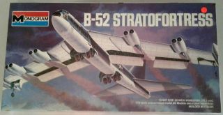 Vintage Monogram B - 52d 1/72 1:72 Model Airplane Kit