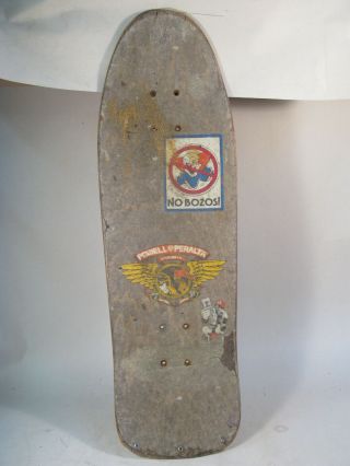 Vtg Old School Powell & Peralta Mini Ray Barbee Hydrant Skateboard Deck