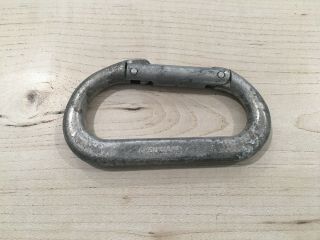 Rare Vintage 1968 Chouinard (1 Side Blank) Carabiner See Pictures