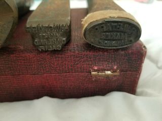 Vintage Leather Tools Stamps from HW Starr in Oakland,  CA 2