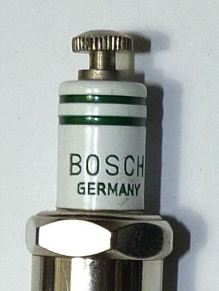Vtg/antique German Germany Bosch Car Auto Spark Plug Cigarette Lighter 1940s B2