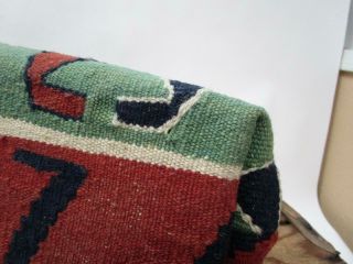 MARCO AVANE Vintage Woven Kilim Rug Carpet Bag Stone Tapestry Doctor Frame Purse 8