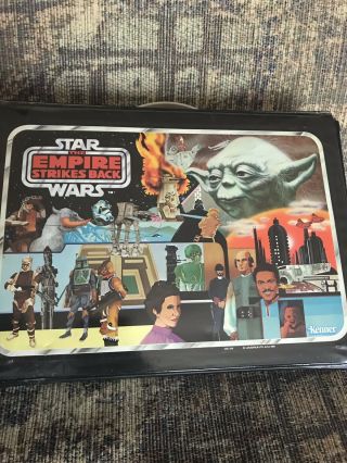 Vintage Star Wars Carrying Case W/action Figures