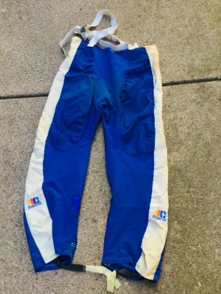 Vintage Pre Owned Cooperall Ice Hockey Pants,  Shell,  Adult Large Blue & White 3