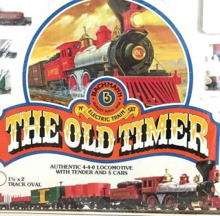 Vintage Bachmann N Scale Gauge Electric Train Set " The Old Timer " No.  4404 Nob