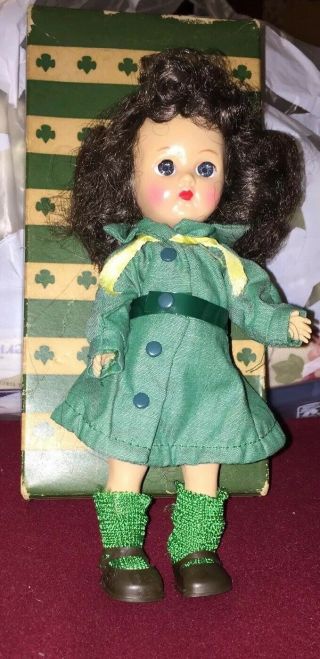 Rare Vintage Terri Lee Girl Scout Doll/ Box