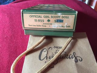 Rare Vintage Terri Lee GIRL SCOUT DOLL/ Box 4