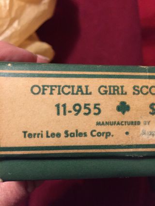 Rare Vintage Terri Lee GIRL SCOUT DOLL/ Box 6