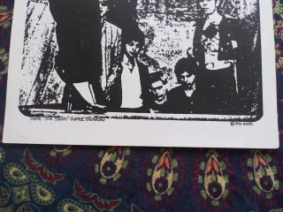 Vintage the NUNS Concert Poster Flyer 1970s San Francisco Punk Rock Thanksgiving 3