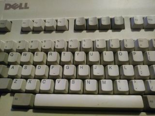 Vintage Dell AT101 - 102 Mechanical Keyboard FULLY FUNCTIONAL 2