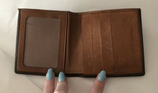 Authentic Vintage Louis Vuitton Brown Monogram Card Case Wallet Bifold 30 3