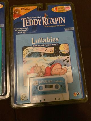Vintage 1998 Yes Talking Teddy Ruxpin Teddy Bear Cassette Player great 5