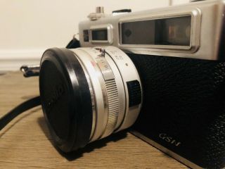 Vintage Yashica Electro 35 GSN Rangefinder 45mm Film Camera Color Lens w Case 2