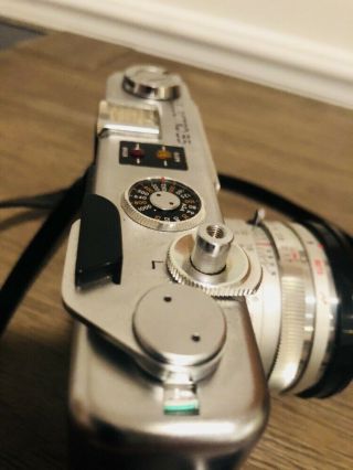 Vintage Yashica Electro 35 GSN Rangefinder 45mm Film Camera Color Lens w Case 4