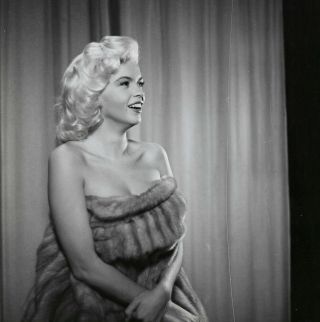 Vintage 1950s Jayne Mansfield Published Provocative Lovely Glamour Photograph