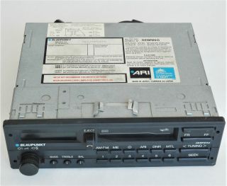 Vintage Blaupunkt Sebring - Am/fm Radio Cassette Player With Ari - As - Is