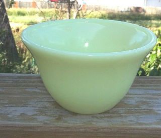 Htf Vintage 6 " Mckee Seville Yellow Mixing Bell Bowl - Looks Factory Fresh