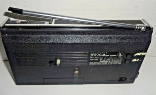 Vintage Panasonic AC/Battery AM/FM Radio.  Model RF - 728 Chord inc. 6