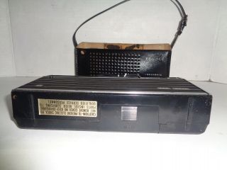 Vintage Panasonic AC/Battery AM/FM Radio.  Model RF - 728 Chord inc. 8