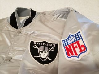 Vtg Nfl Oakland Raiders Starter Jacket 90 