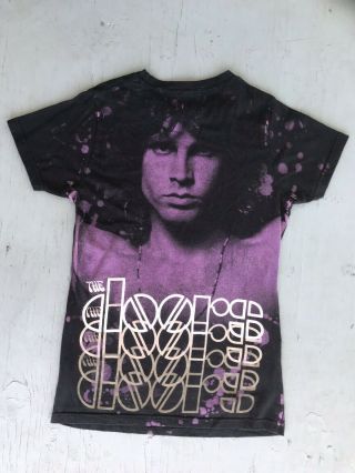 90s Vtg The Doors All Over Print Concert Tour Rock Band Tee T Shirt Womens Large