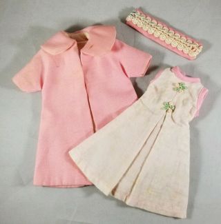 Japanese Exclusive Tammy Doll Rare Ideal Friend Scarlet Dress Pink Dress Coat