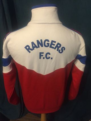 Rare Vintage Retro Glasgow Rangers Football Tracksuit Top M 2