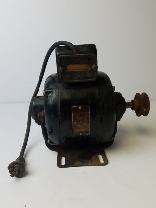 Antique Vintage Ge General Electric Ac Motor 1/4 Hp 110v Type Kx 5kx53aa7