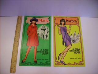 Vintage Great Britain Modern Holland Miss Series,  A Doll Dressing Book,  Paper Doll