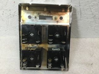 Jenn Air,  OEM Stove,  Range Vintage Control Panel 4 Burner Switch 2