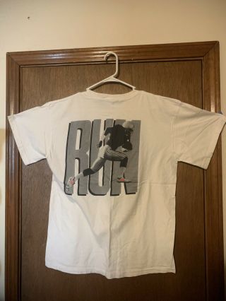Rare Vintage Nike Bo Jackson Hit Run T Shirt 4