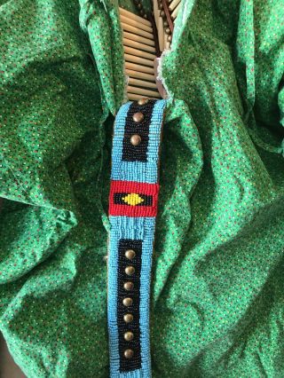 Antique/vintage Native American Beaded Belt/sash