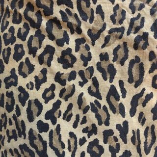 Ralph Lauren Queen Flat/fitted Sheet Set Aragon Leopard Print Vtg