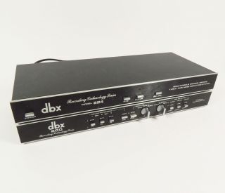 Vintage Dbx Model 224 & 200 Recording Technology Series Made In Japan Encoder