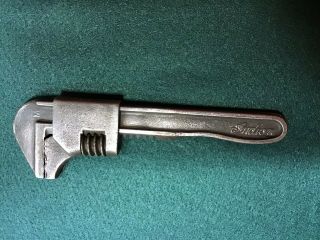 Vintage Indian Motorcycle 7 Inch Adjustable Wrench Logo On Both Sides