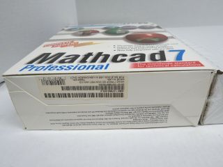 Mathcad7 Mathcad 7 Professional for Windows NT Windows 95 Vintage NOS 4
