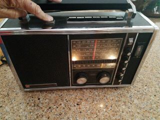 Vintage Sears Am Fm Sw Shortwave Multiband Radio Great
