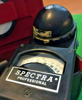 Vintage Spectra Professional Light Meter Kit 4