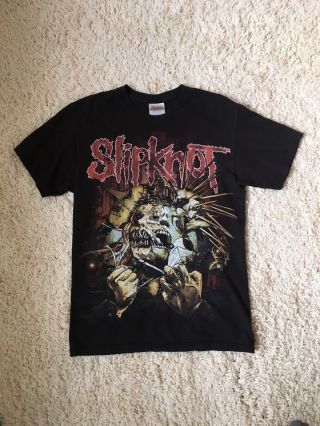 Vintage Slipknot Concert Tour T - Shirt Masks All Hope Fear Of God Rare Vtg Metal