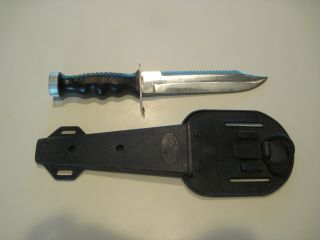 Vintage Dacor Hand Forged Divers Knife Solingen Germany 7 " Blade