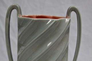 Vintage Red Wing 1376 Pottery Gray Lustre Pink 11.  25 