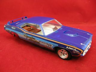 Vintage Mpc 1:25 1970 Cuda Funny Car Candies & Hughes Drag Barracuda For Restore