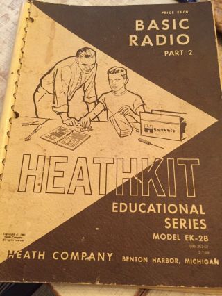 Vintage Heathkit Model EK - 2A 8