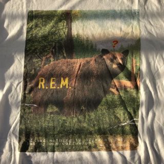1995 R.  E.  M Monster Vintage Tour Band Shirt 90s Radiohead Pixies Cure L Band Tee