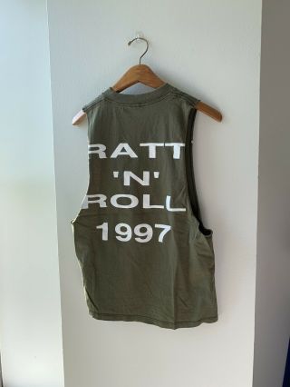 1997 Ratt Vintage Tee - Shirt Ratt N Roll Size M/L Band Tee Sleeveless 2