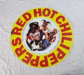 The Red Hot Chili Peppers Poster Vintage The Uplift Mofo Party Plan Round 24 In
