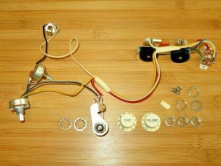 Fender Aged White American Vintage Jazzmaster Electronic Control Pots Harness